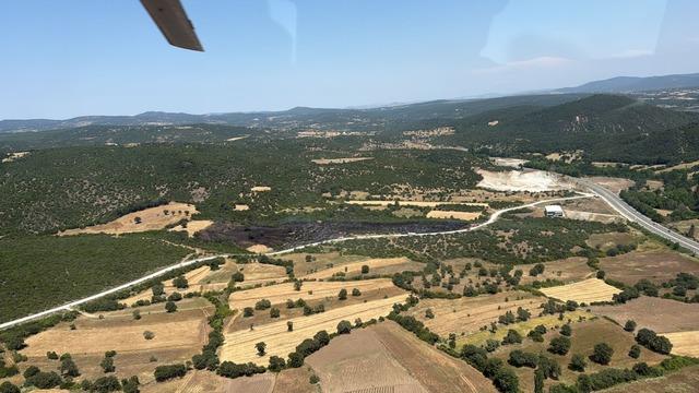 Balıkesir deki orman yangını kontrol altında 1