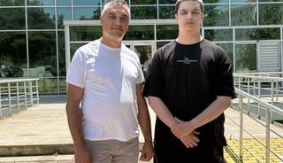 Tekirdağ'da baba ile oğul YKS heyecanını birlikte yaşadı