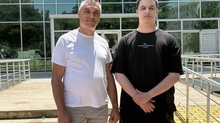 Tekirdağ'da baba ile oğul YKS heyecanını birlikte yaşadı