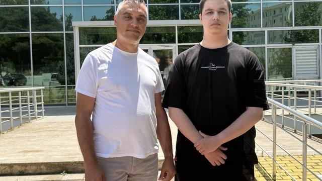 Tekirdağ'da baba ile oğul YKS heyecanını birlikte yaşadı