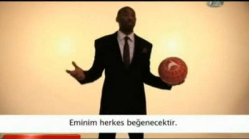 THY'nin Kobe'li reklamından ilk g&ouml;r&uuml;nt&uuml;ler!