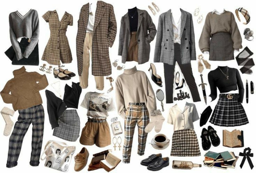 Çabasız şıklık ve gösteriş istiyorsan dark academia trendi tam sana göre! 1