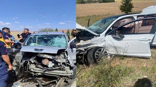 Nevşehir’de otomobil ile hafif ticari araç çarpıştı: 11 yaralı