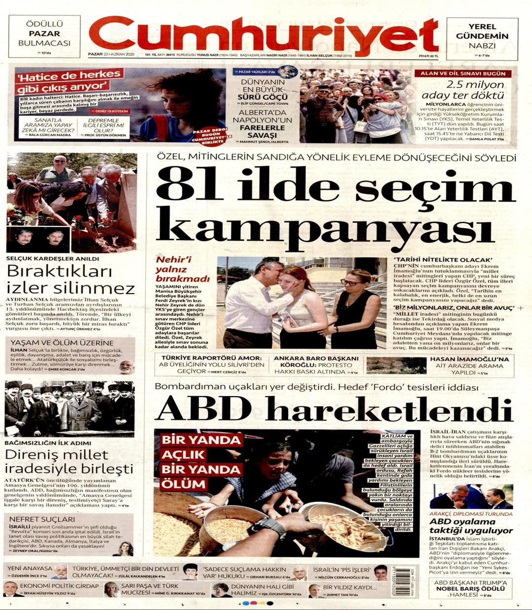 Cumhuriyet Gazetesi