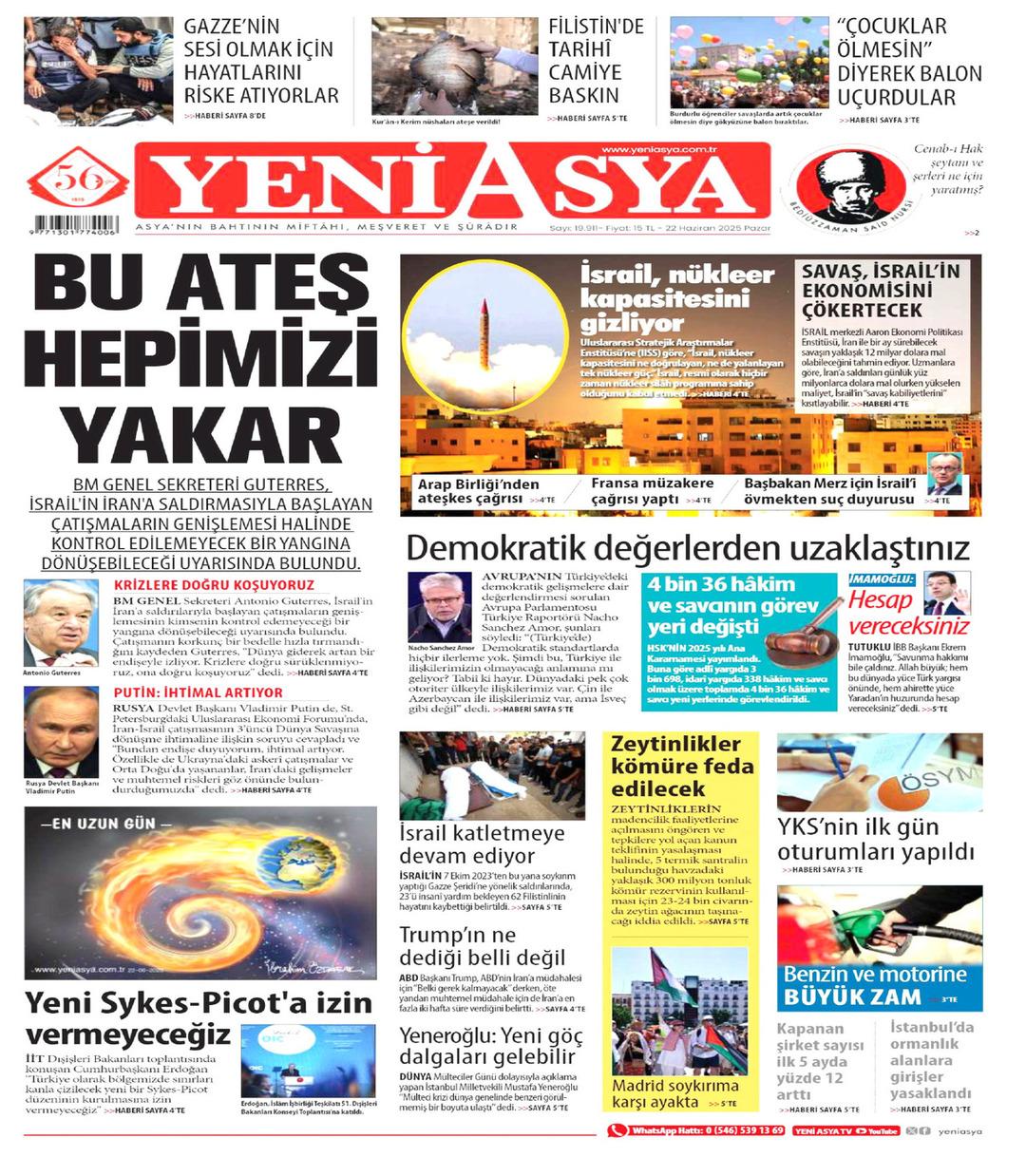 Yeni Asya Gazetesi