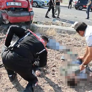 Aksaray'da feci kaza! Araçta üniversite sınavına giden öğrenciler de vardı