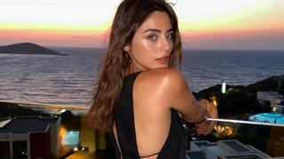 Sıla Türkoğlu siyah elbisesiyle hayranlarından tam not aldı! Sevgilisiyle poz verdi