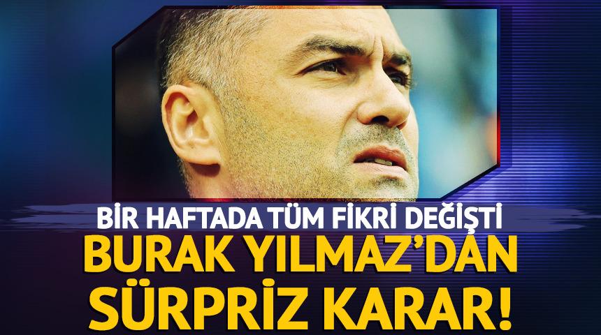 Burak Yılmaz'dan şaşırtan veda! Kasımpaşa'daki görevinden istifa etti