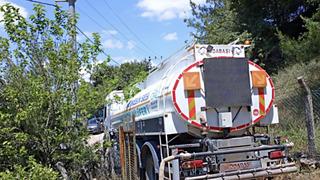 Dağyenice'de 25 dönüm küle döndü