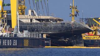 İngiliz milyarder de hayatını kaybetmişti! İtalya'da geçen yıl batan Bayesian isimli lüks yatın enkazı limana taşındı