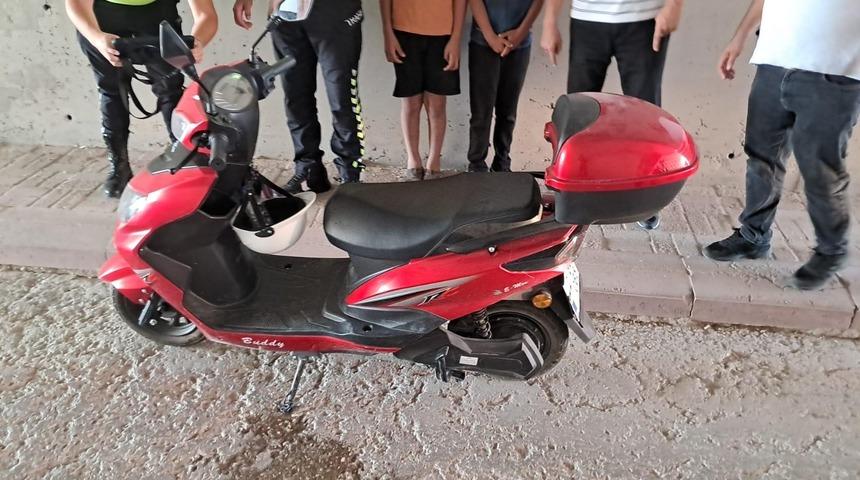 Karapınar’da motosiklet devrildi: 1 yaralı