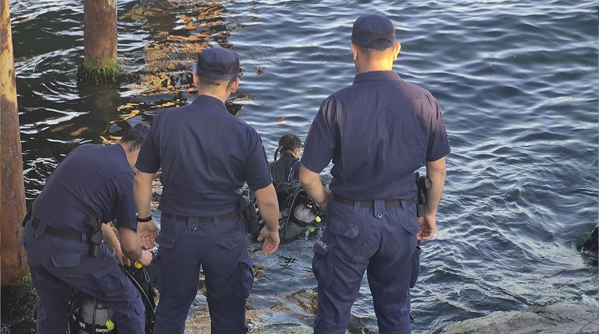 Avcılar'da denizde ceset ihbarı asılsız çıktı! Vatandaşlar arama çalışmasını film izler gibi seyretti
