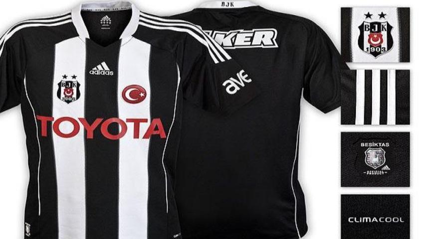 Beşiktaş '&Ccedil;ubuklu forma'ları satışta!