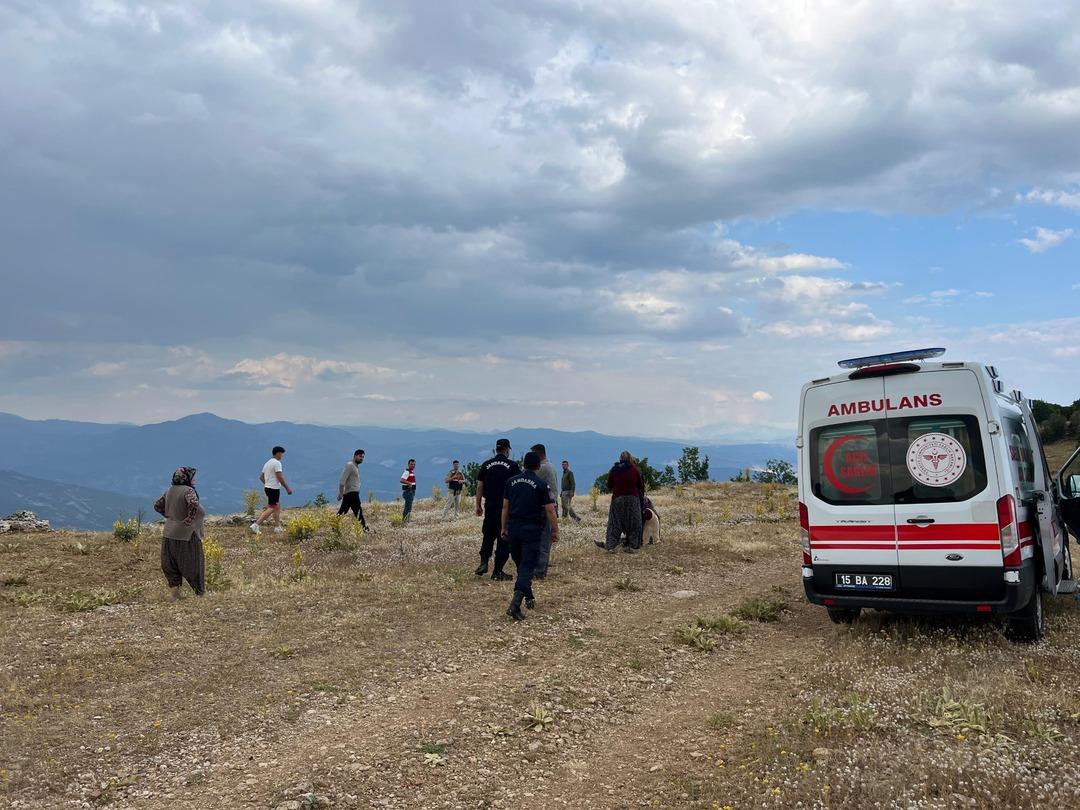 Ot toplamak için antik kente çıkan kadın kayalıklardan düşerek hayatını kaybetti 2