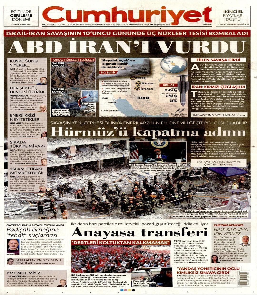 Cumhuriyet Gazetesi