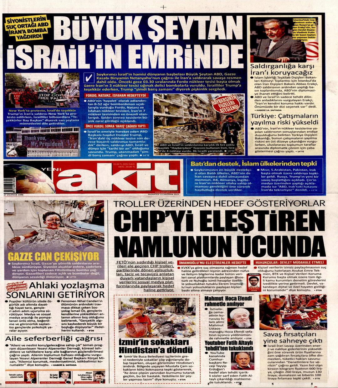 Yeni Akit Gazetesi