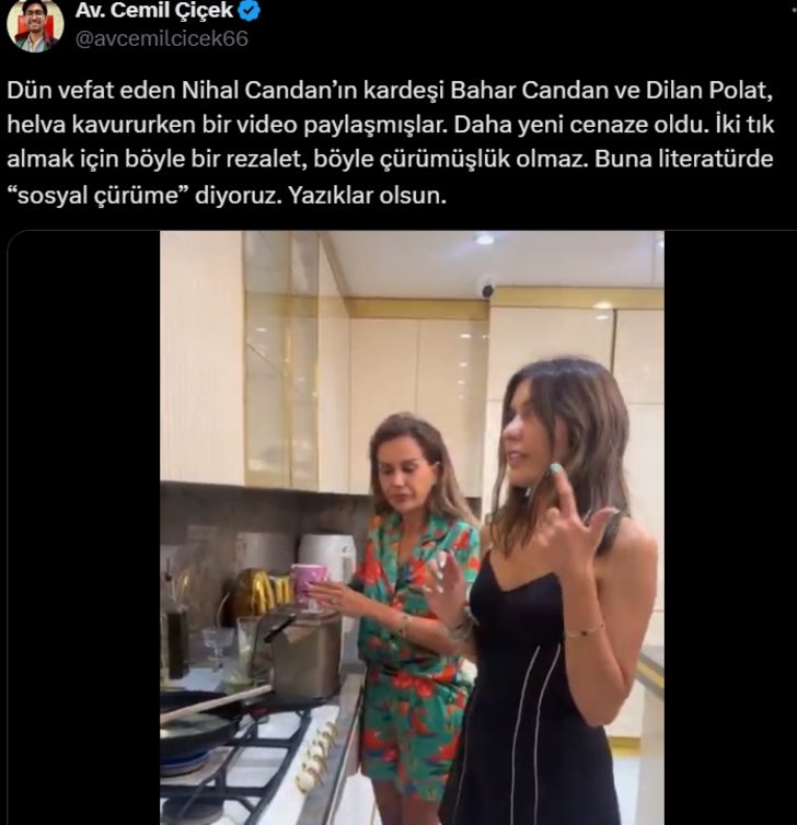 Dilan Polat, Su ve Bahar Candan ile helva kavurdu! Görüntülere tepki yağıyor: Böyle çürümüşlük görmedim G2