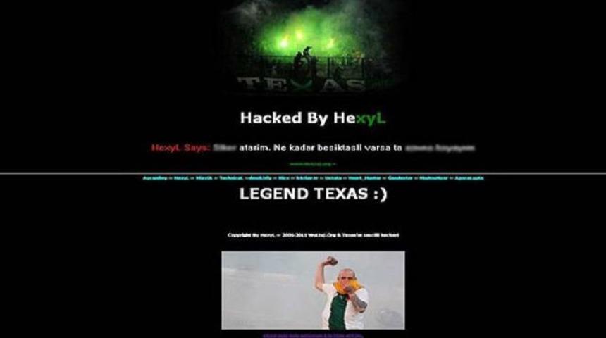 Beşiktaş'ın sitesi hacklendi!