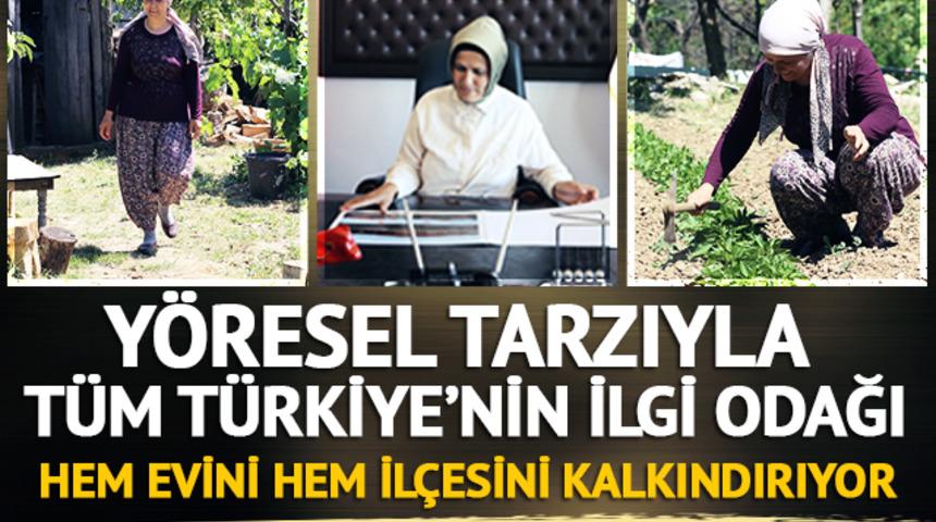 Belediye Başkanı; şalvarı, lastik ayakkabısı ve yeleğiyle gündelik hayatını sürdürüyor!
