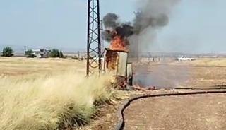 Şanlıurfa’da trafo yangını korkuttu