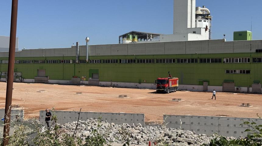 Kocaeli'de kazı çalışması sırasında doğal gaz boru hattı delindi