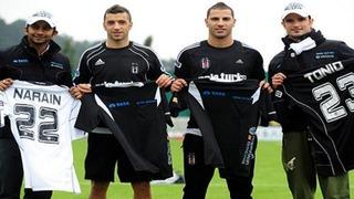 pilotları Beşiktaş idmanında!
