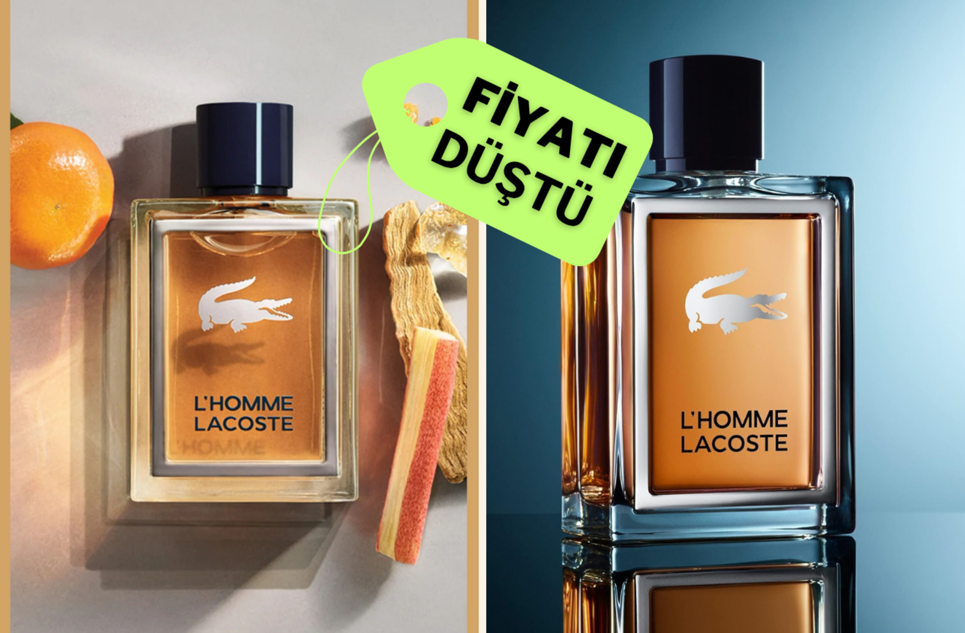 Modern klasiklerden Lacoste L Homme Erkek Parfümü günün fırsat ürünü oldu