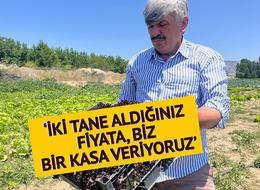 'Biz kasasını o fiyata veriyoruz, vatandaş iki tanesine ödüyor' Tabloyu 'sorun var' diyerek anlattı