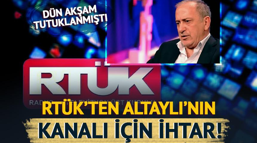 Tutuklu Fatih Altaylı'nın Youtube kanalı kapatılıyor mu? RTÜK'ten ihtar!