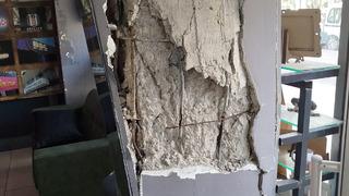 Kolonu patlayan 7 katlı apartman tahliye edildi! Daha önce de market için kolon kesildiği iddia edildi