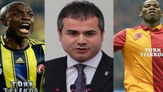 Drogba ve Webo, Bakan Kılıç ile buluştu