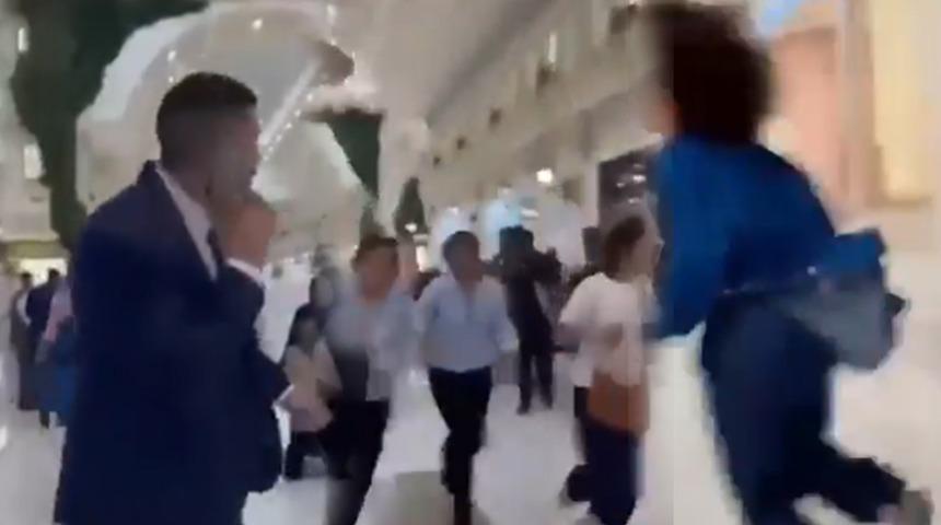 İran, Katar'daki ABD üssünü vurdu! Halk panik yaşadı, çığlık atarak kaçıştılar