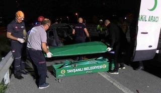 Tavşanlı’da feci kaza! 2 araç çarpıştı: 1 ölü, 3 yaralı
