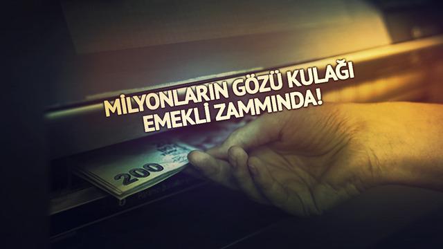 Milyonların gözü kulağı emekli zammında! İşte rakamlar… En düşük emekli maaşı ne kadar olacak?