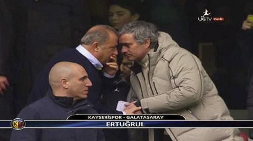Mourinho, Galatasaray soyunma odasında!