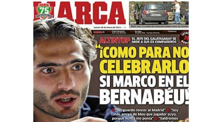 Hamit Altıntop Marca'ya kapak oldu!