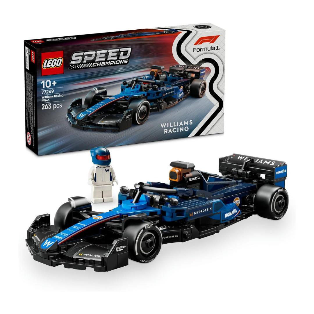 Evde F1 heyecanı başlasın! LEGO Speed Champions Williams Racing FW46 F1 Yarış Arabası indirimde 1