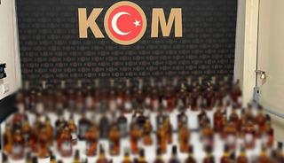 Polisten bağ evine sahte bandrollü alkol baskını