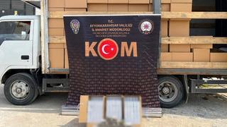 2 milyon 820 bin adet mükerrer bandrollü boş makaron ele geçirildi