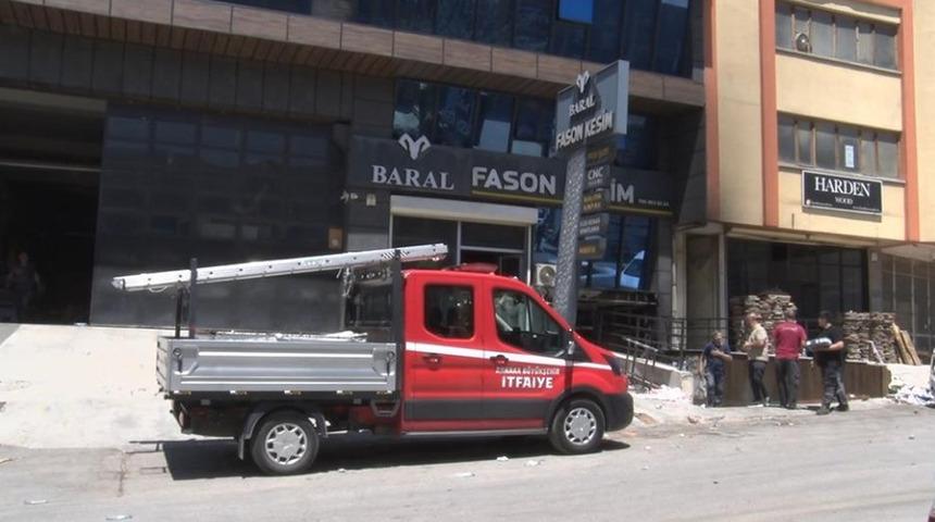 Ankara’da mobilya imalathanesinde yangın: 3 yaralı