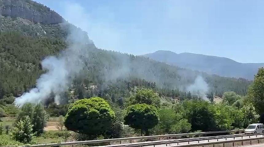 Karabük’te örtü yangınları büyümeden söndürüldü