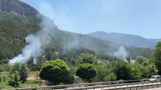 Karabük’te örtü yangınları büyümeden söndürüldü