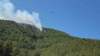Hatay’da orman yangını havadan müdahaleyle kontrol altına alındı