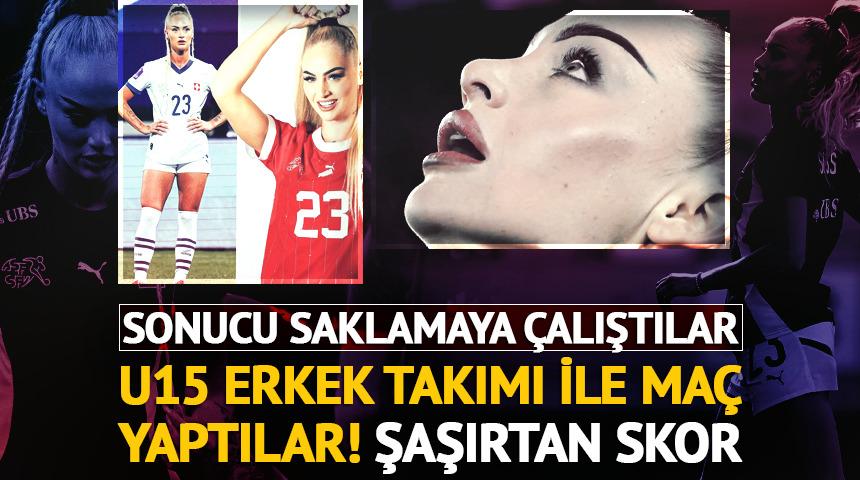 İsviçre Milli Kadın Futbol Takımı'nın Luzern U15 Erkek Takımı'ndan yediği fark ortaya çıktı! İsviçre Federasyonu skorun saklanmasını istemişti...