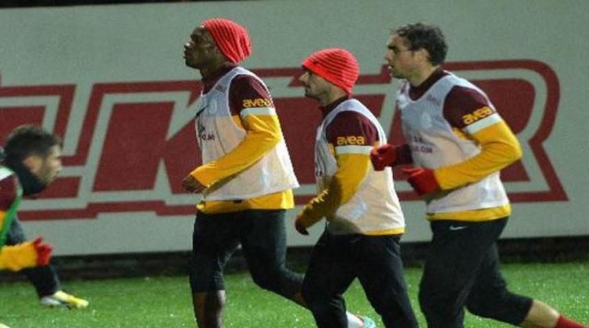 Ve Drogba ilk antrenmanda