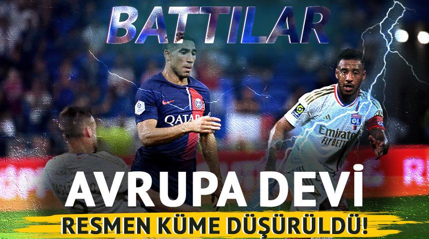 Avrupa'nın dev kulübü Lyon küme düşürüldü! Borçlarını ödeyemediler...