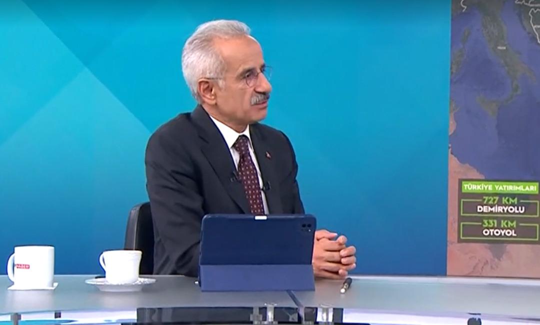 Bakan Uraloğlu canlı yayında duyurdu: Yavuz Sultan Selim Köprüsü ne demiryolu hattı! 1
