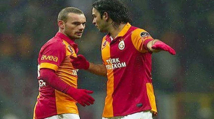 Sel&ccedil;uk İnan'dan kızdıran Sneijder twiti..!