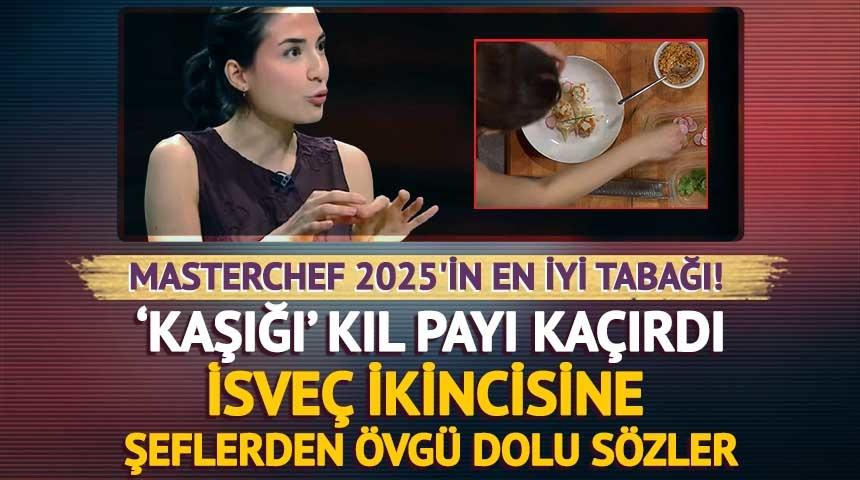 MasterChef 2025'in en iyi tabağı! Kaşığı kıl payı kaçırdı