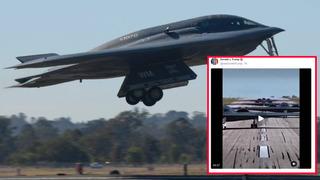 Trump'tan skandal video! 'İran'ı bombala' şarkısıyla bombardıman uçaklarını paylaştı